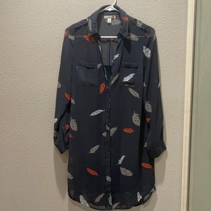 Ladies fall colored dress